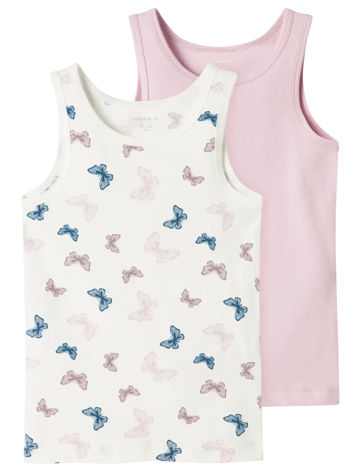 NMFTANK TOP 2P JET STREAM BUTTERFLY NOOS - Ærmeløse