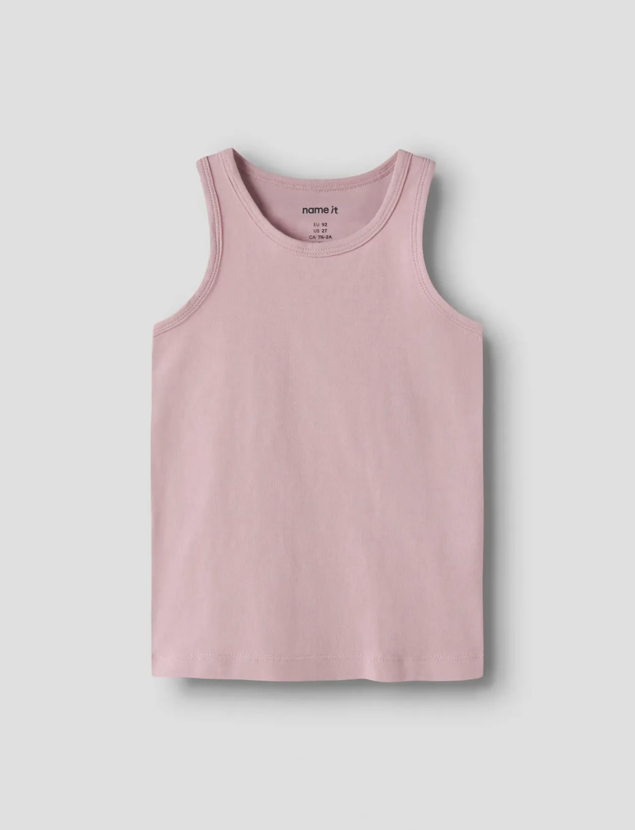 NMFTANK TOP 2P LAVENDER HEARTS NOOS - Ærmeløse