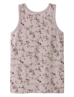 NMFTANK TOP 2P VIOLETFLOWER NOOS - Overdele