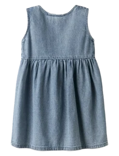 NMFTAYA SL DNM SPENCER 1166-FD LIL - Ærmeløse hverdagskjoler