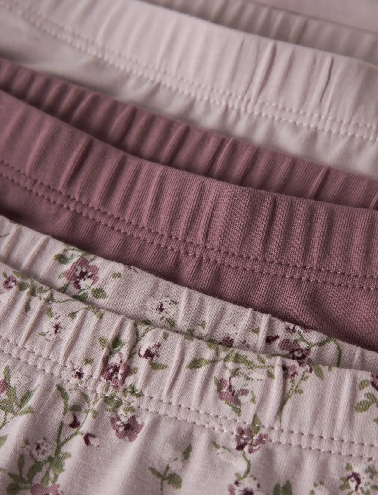 NMFTIGHTS 3P VIOLETFLOWER NOOS - Trusser