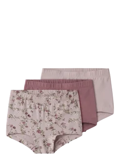 NMFTIGHTS 3P VIOLETFLOWER NOOS - Trusser