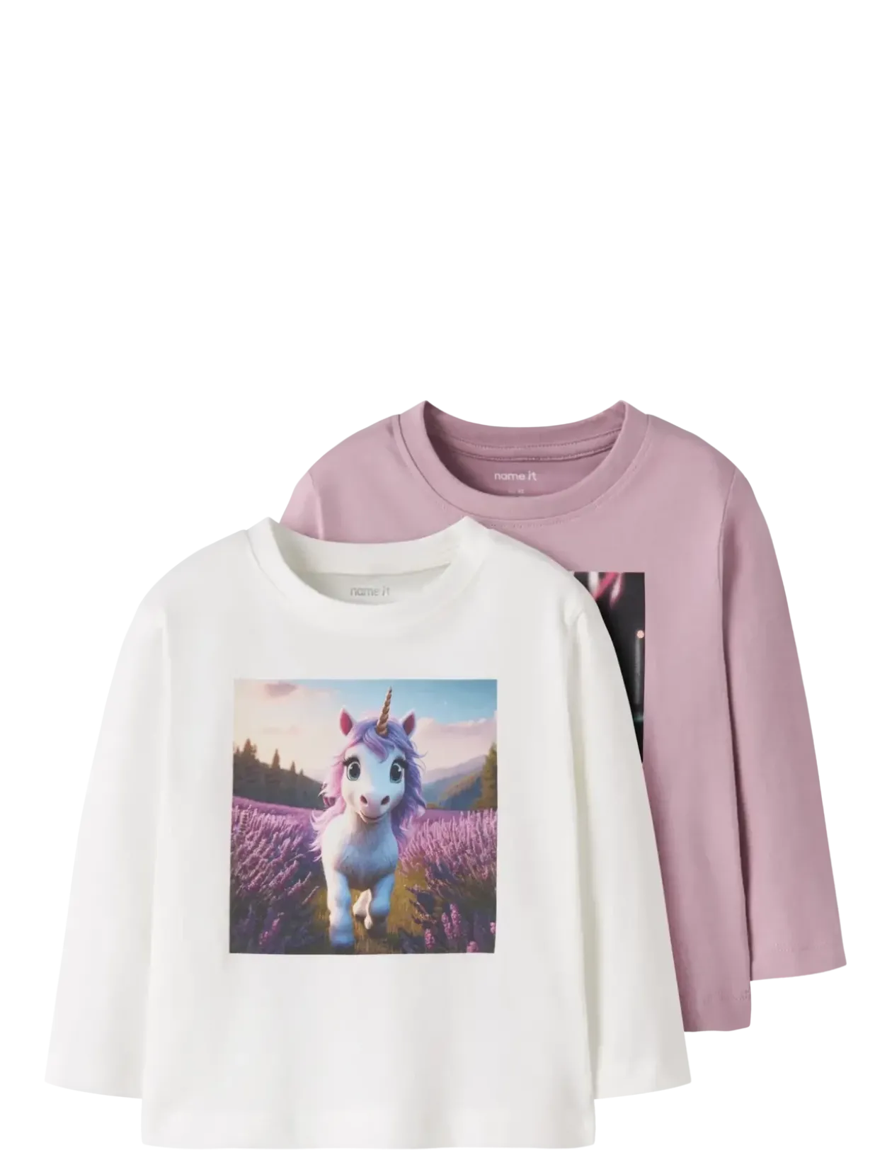 NMFVOTEA 2P LS NREG TOP - Langærmede t-shirts