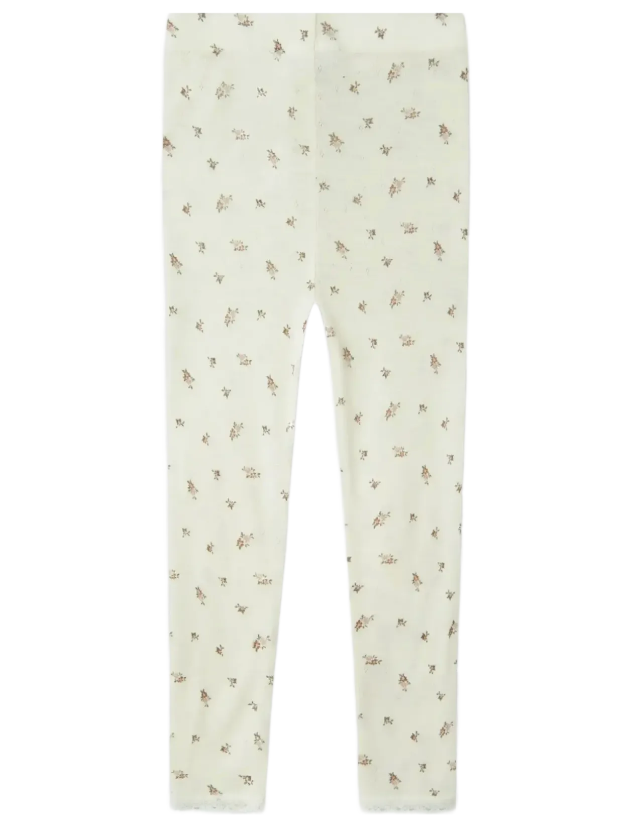 NMFWANG WOOL NEEDLE LEGGING NOOS - Leggings