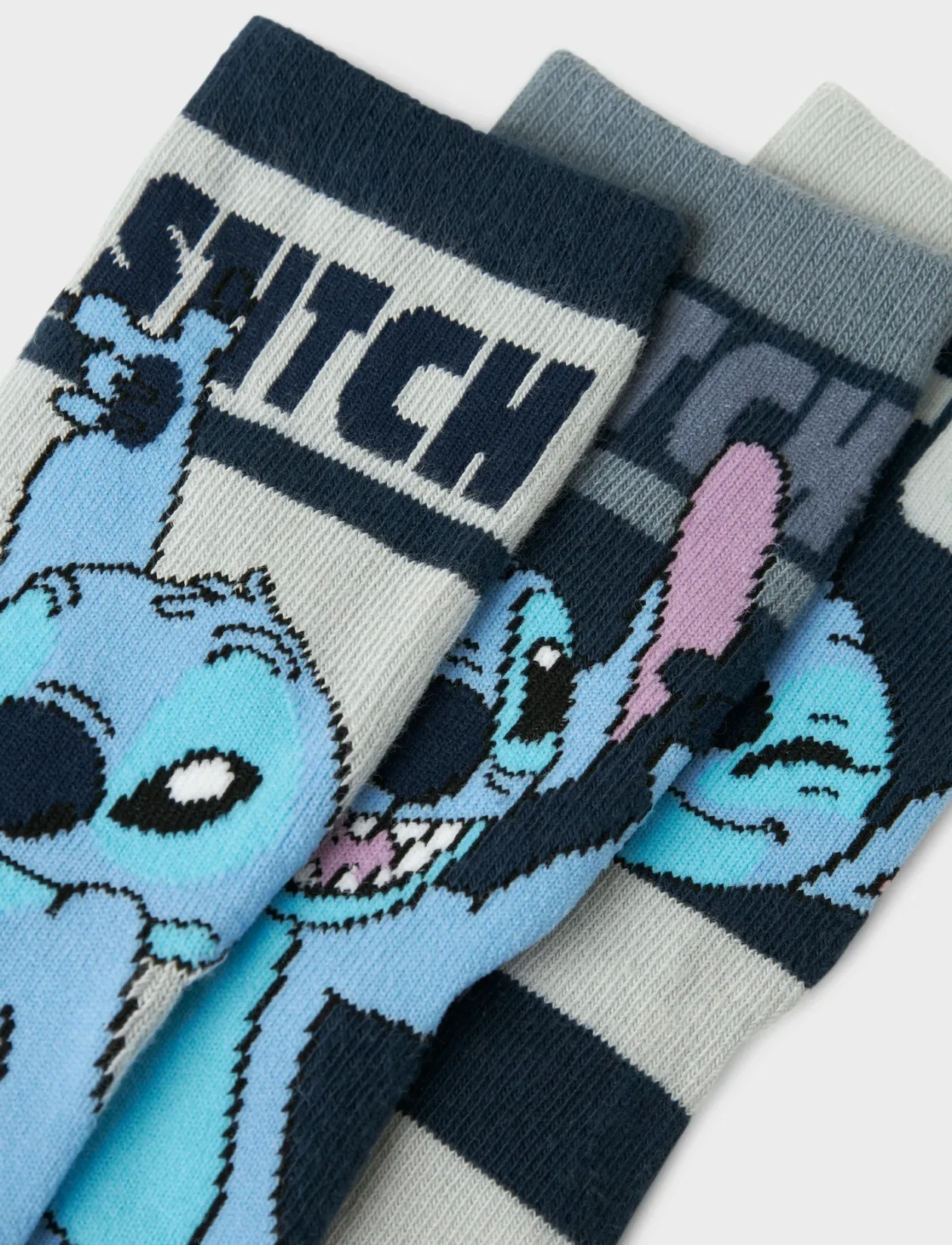 NMMAHAN STITCH 3P SOCK WDI - Strømper & Strømpebukser