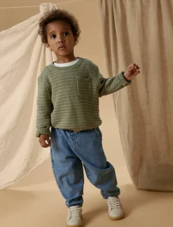 NMMTHUNDER LS KNIT LIL - Trøjer