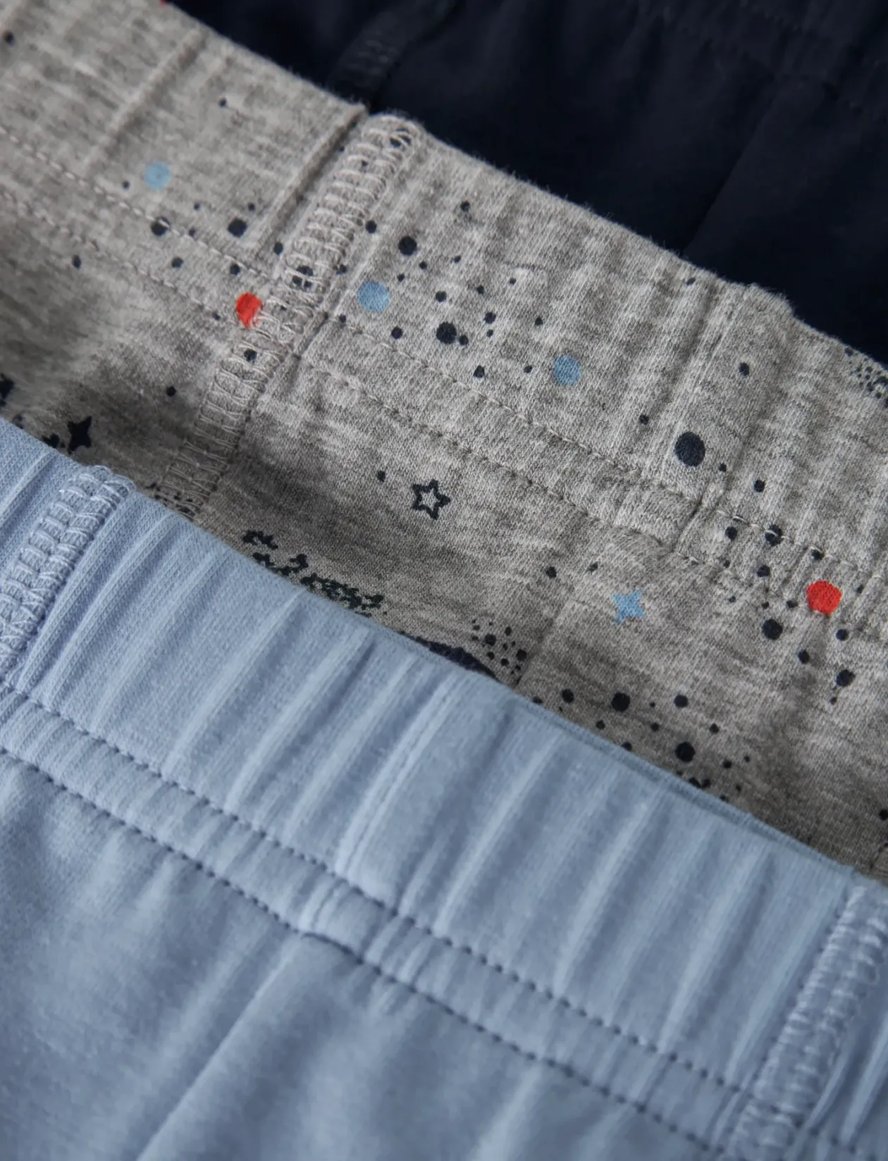 NMMTIGHTS 3P GREY SPACE NOOS - Underbukser