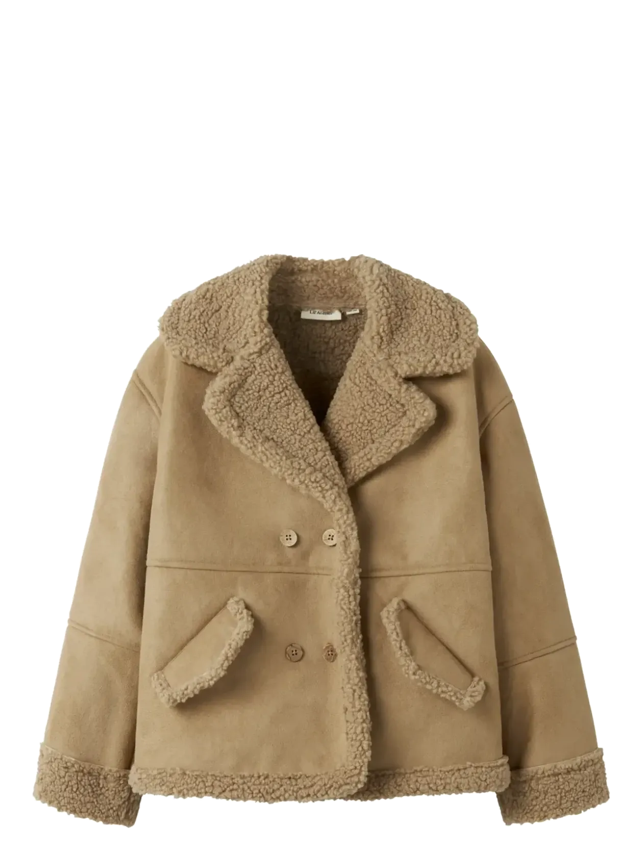 NMNNESTER OVERSIZED JKT LIL - Vinterjakker