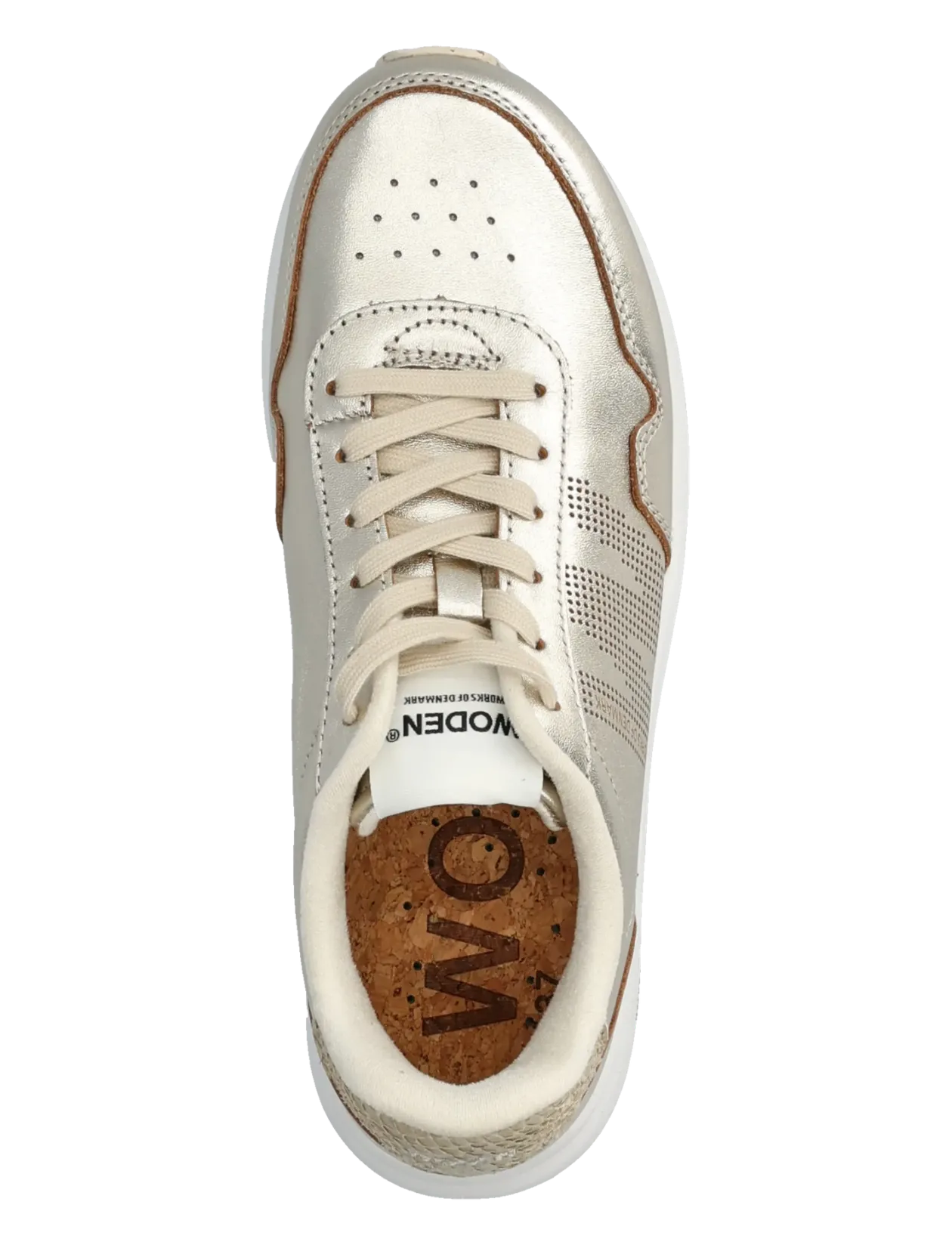 Nora Natural Soft Metallic - Lave sneakers