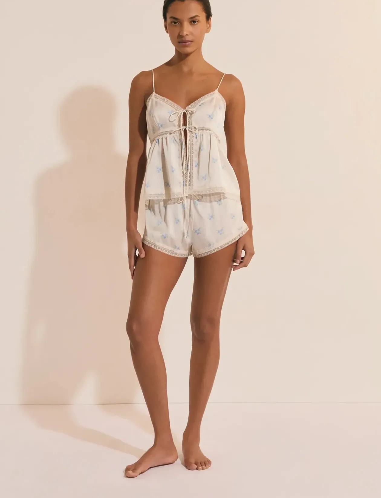 NOREEN - PYJAMA TOP - Overdele