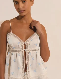 NOREEN - PYJAMA TOP - Overdele