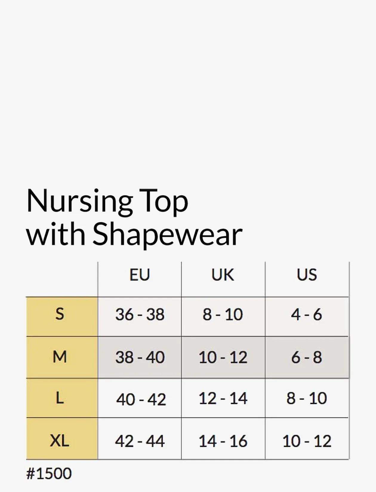 Nursing Top with Shapewear - Toppe