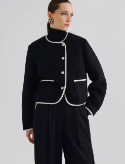 Nylah Wool Blend jacket - Uldjakker