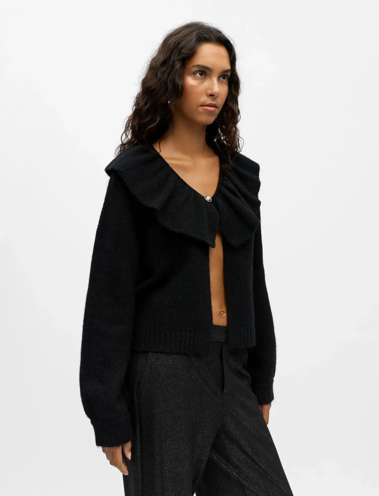 OBJDENISI L/S LO KNIT CARDIGAN NOOS - Cardigans
