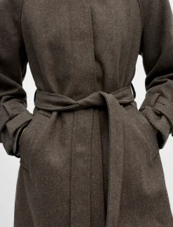 OBJEMMA L/S COAT NOOS - Uldfrakker