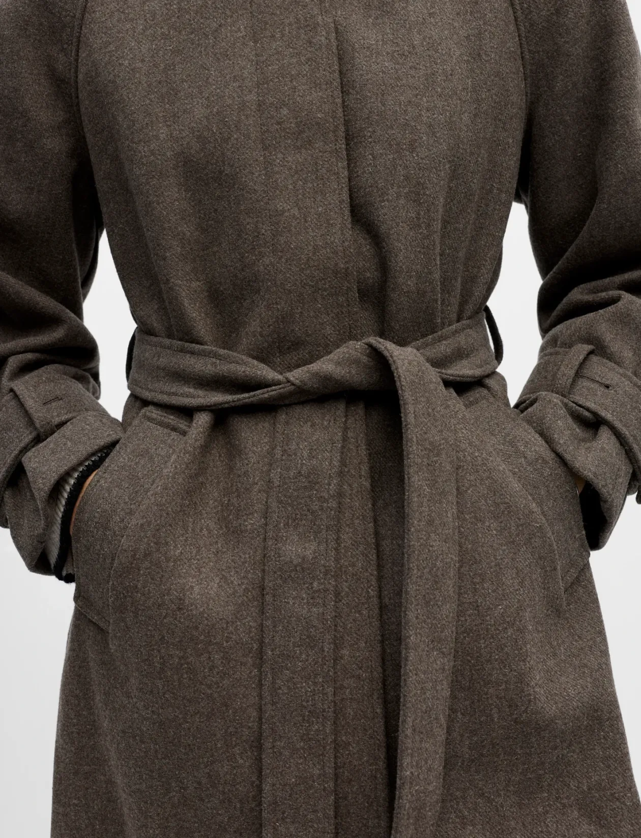 OBJEMMA L/S COAT NOOS - Uldfrakker