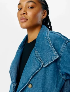 OBJTILLA GRO L/S LO DENIM JACKET NOOS - Denimjakker