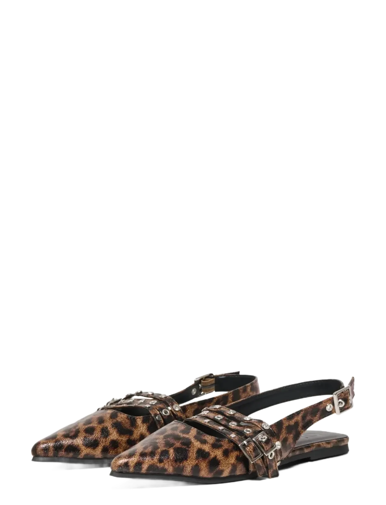 ONLAURA-7 PU HARDWARE SLINGBACK BALLERIN - Flade slingbacks