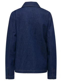 ONLELLIS L/S OVS DNM BOW TIE JACKET AKM - Denimjakker