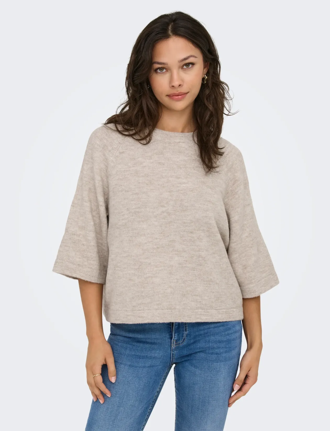 ONLSIMONI 3/4 PULLOVER KNT NOOS - Strik