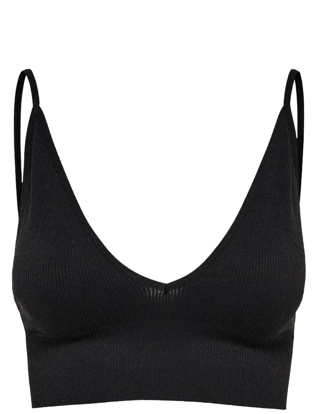ONLVICKY RIB SEAMLESS VNECK TOP NOOS ACC - Bralette