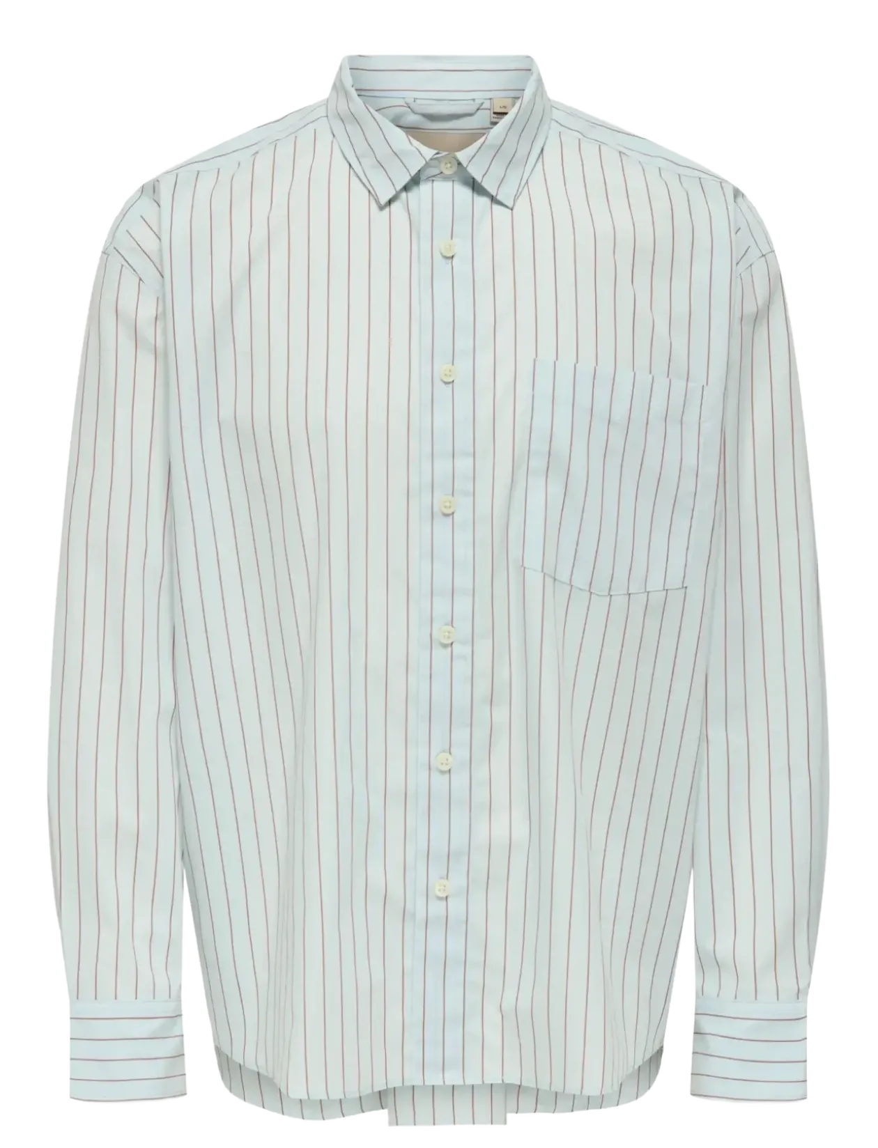 ONSBARRY RLX POPPLIN STRIPE LS CF - Stribede skjorter