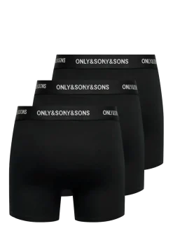 ONSBASIC SOLID BOXER 3PACK NOOS - Boxershorts