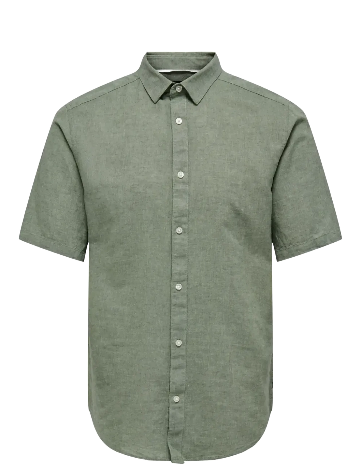 ONSCAIDEN LIFE SS SOLID LINEN BLEND NOOS - Hørskjorter