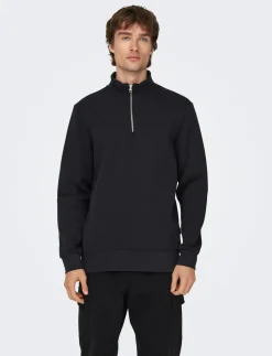 ONSCERES HALF ZIP SWEAT NOOS - Sweatshirts