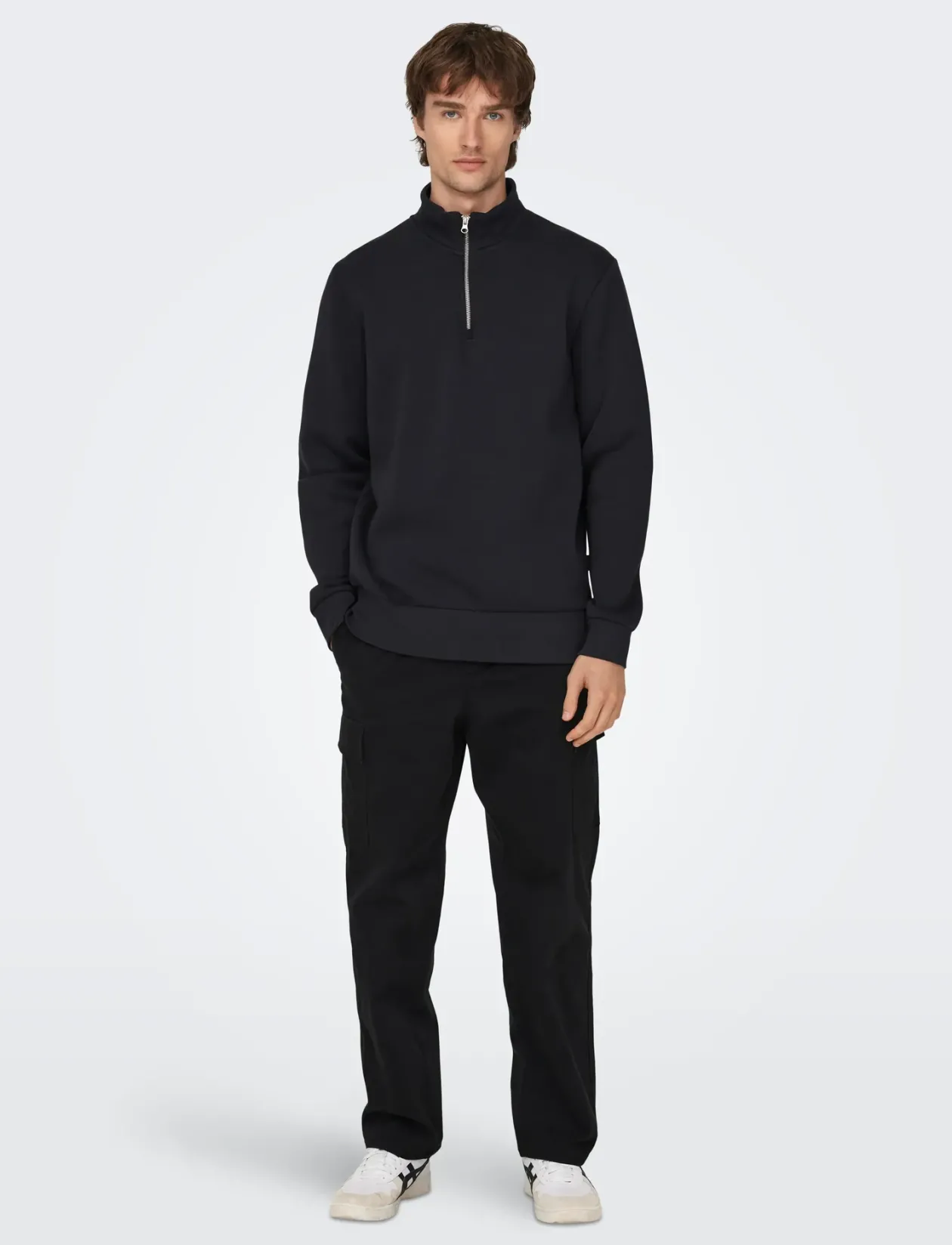 ONSCERES HALF ZIP SWEAT NOOS - Sweatshirts