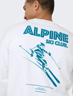 ONSCERES SKI LS REG CREW SWE CS - Sweatshirts