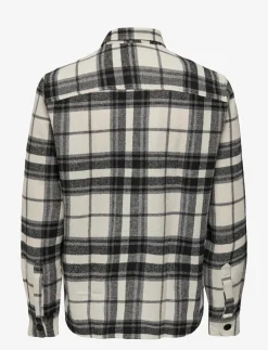 ONSMILO OVR CHECK LS SHIRT NOOS - Jakker og frakker