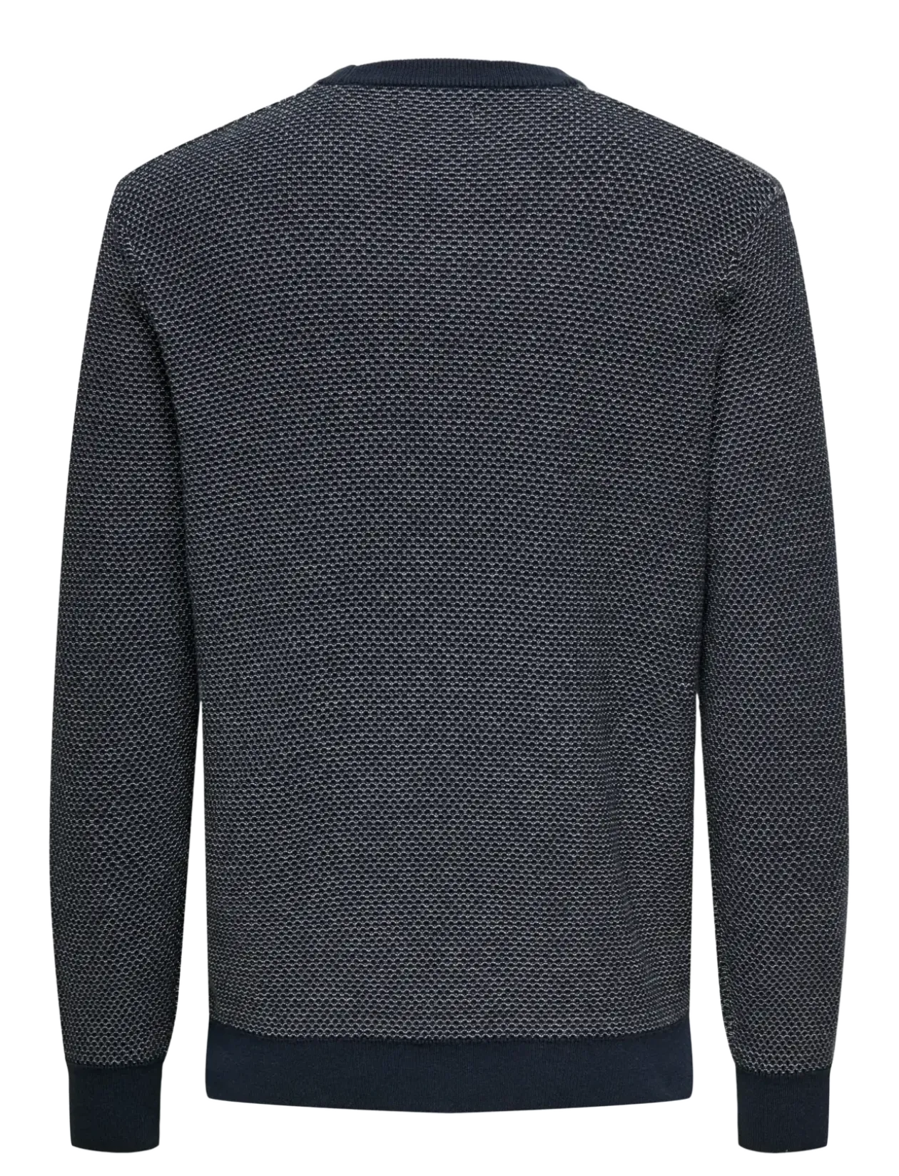 ONSMORGAN 12 STRUCTURE CREW KNIT NOOS - Rund hals