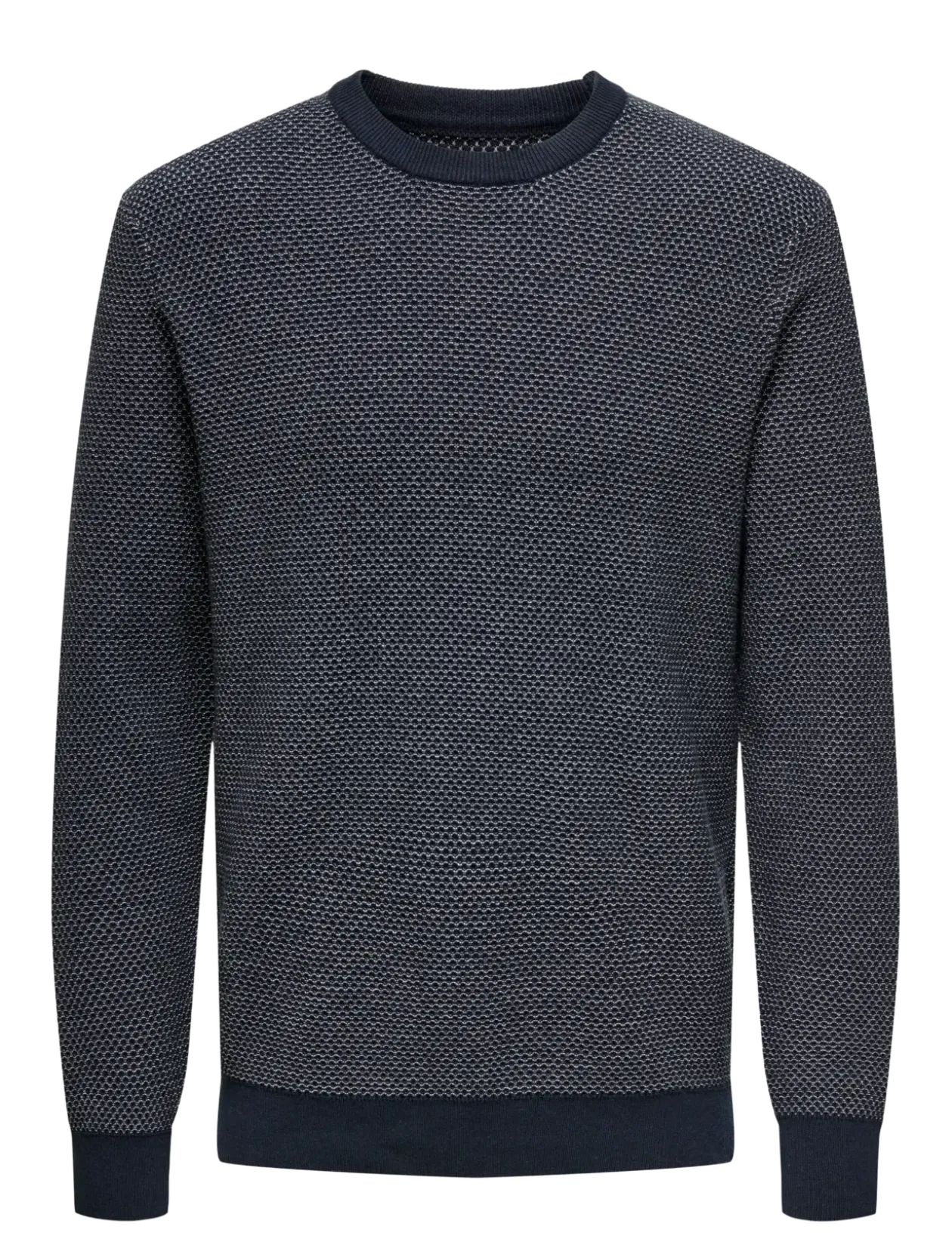 ONSMORGAN 12 STRUCTURE CREW KNIT NOOS - Rund hals