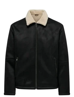 ONSROYCE SHEARLING JACKET OTW - Vindjakker