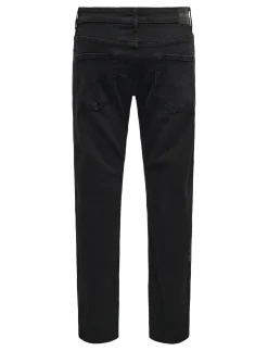 ONSWEFT REGULAR BLACK 8638 MAT DNM NOOS - Regular jeans