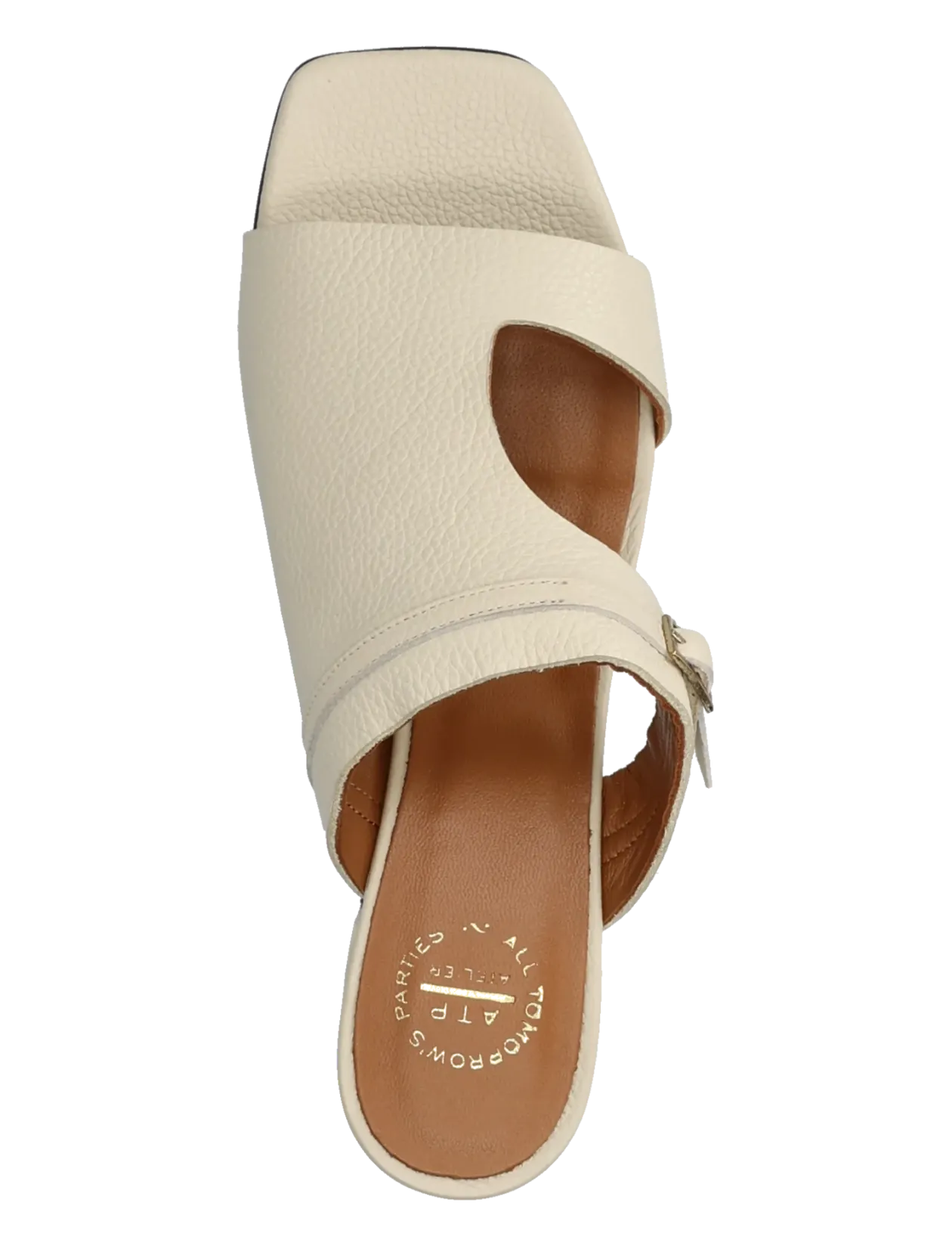 Ossana Mandorla Grained Calf - Mules med hæle