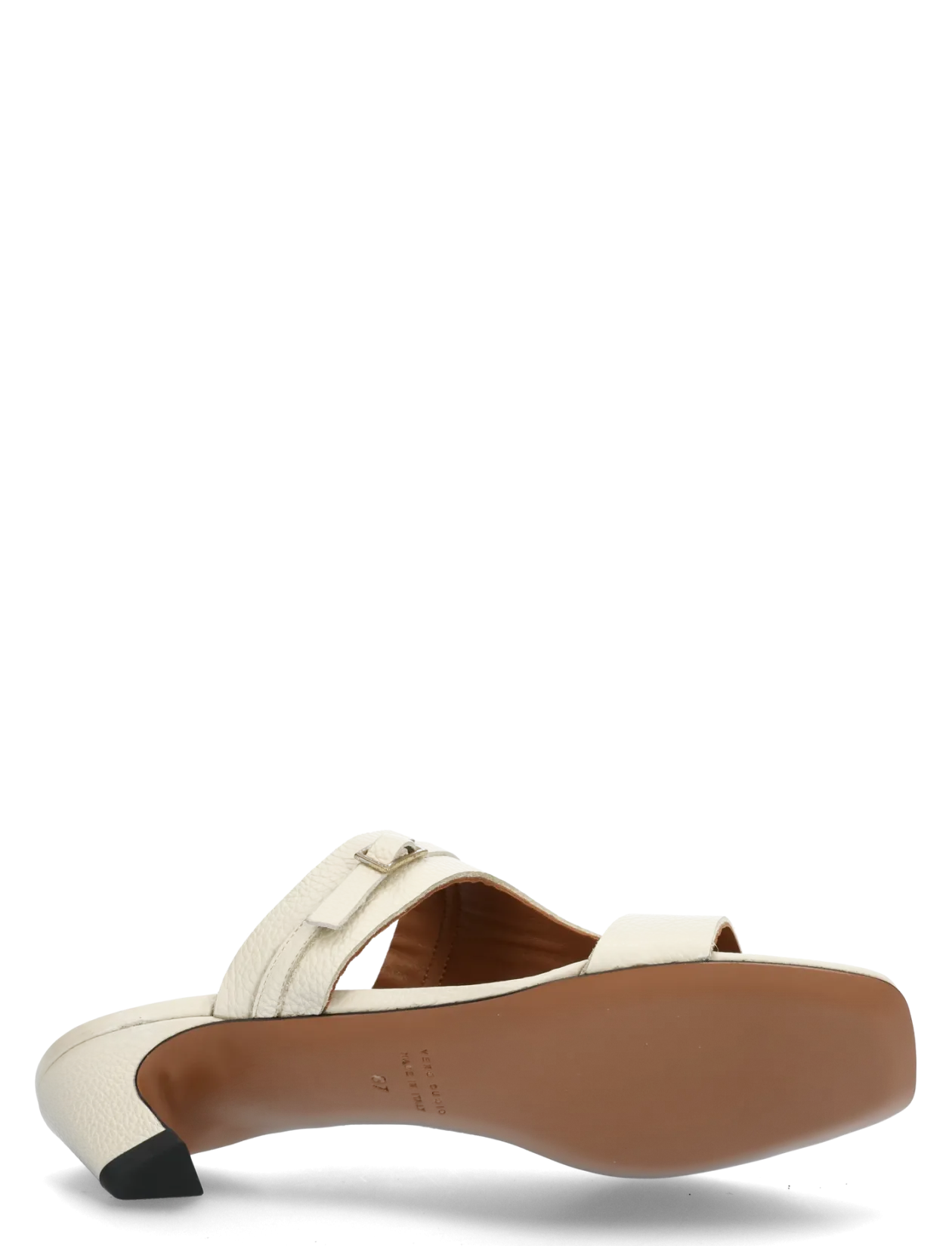 Ossana Mandorla Grained Calf - Mules med hæle