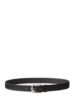 OVAL BUCKLE SHINY STRAP 15MM - Bælter
