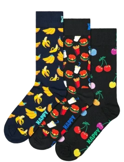 3-Pack Classic Banana Socks - Sokker