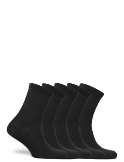 5-Pack Ladies Basic Socks - Sokker
