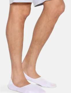 10-Pack Men Bamboo No Show Socks - Korte strømper