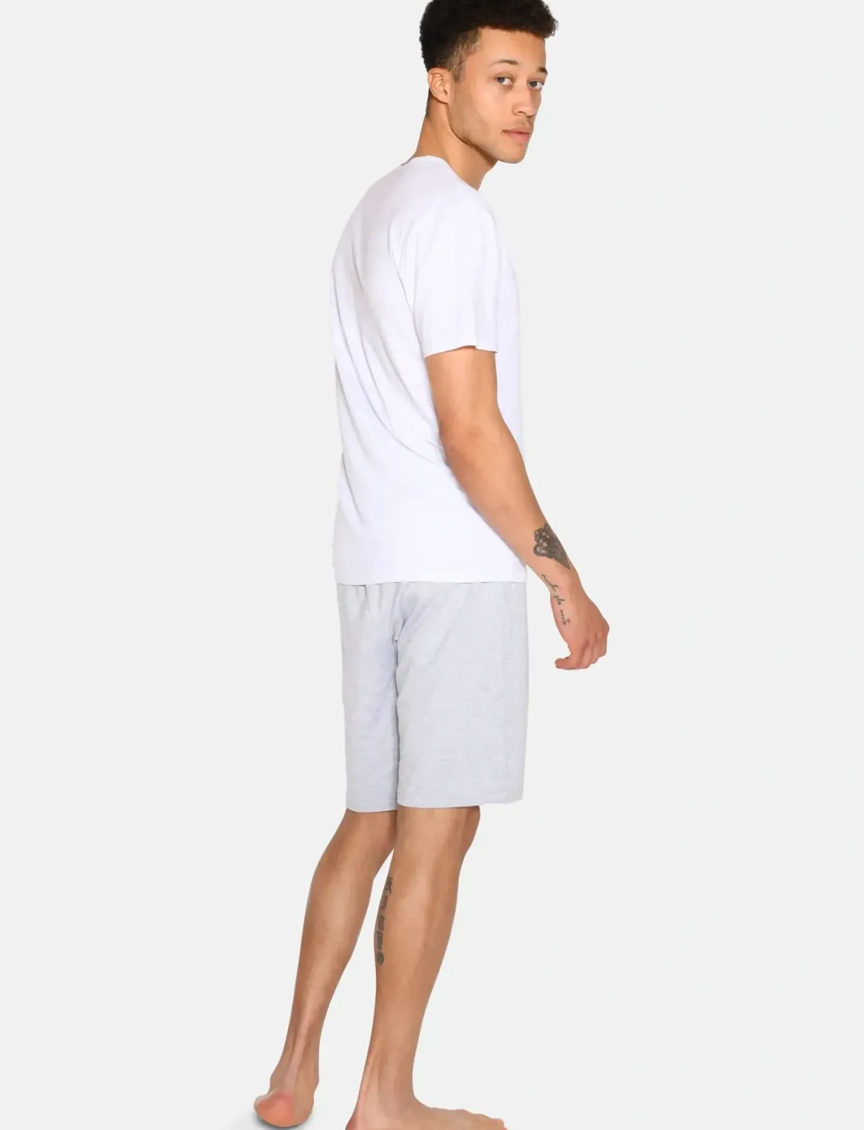 4-Pack Men Bamboo V-neck Undershirt - Nattrøjer
