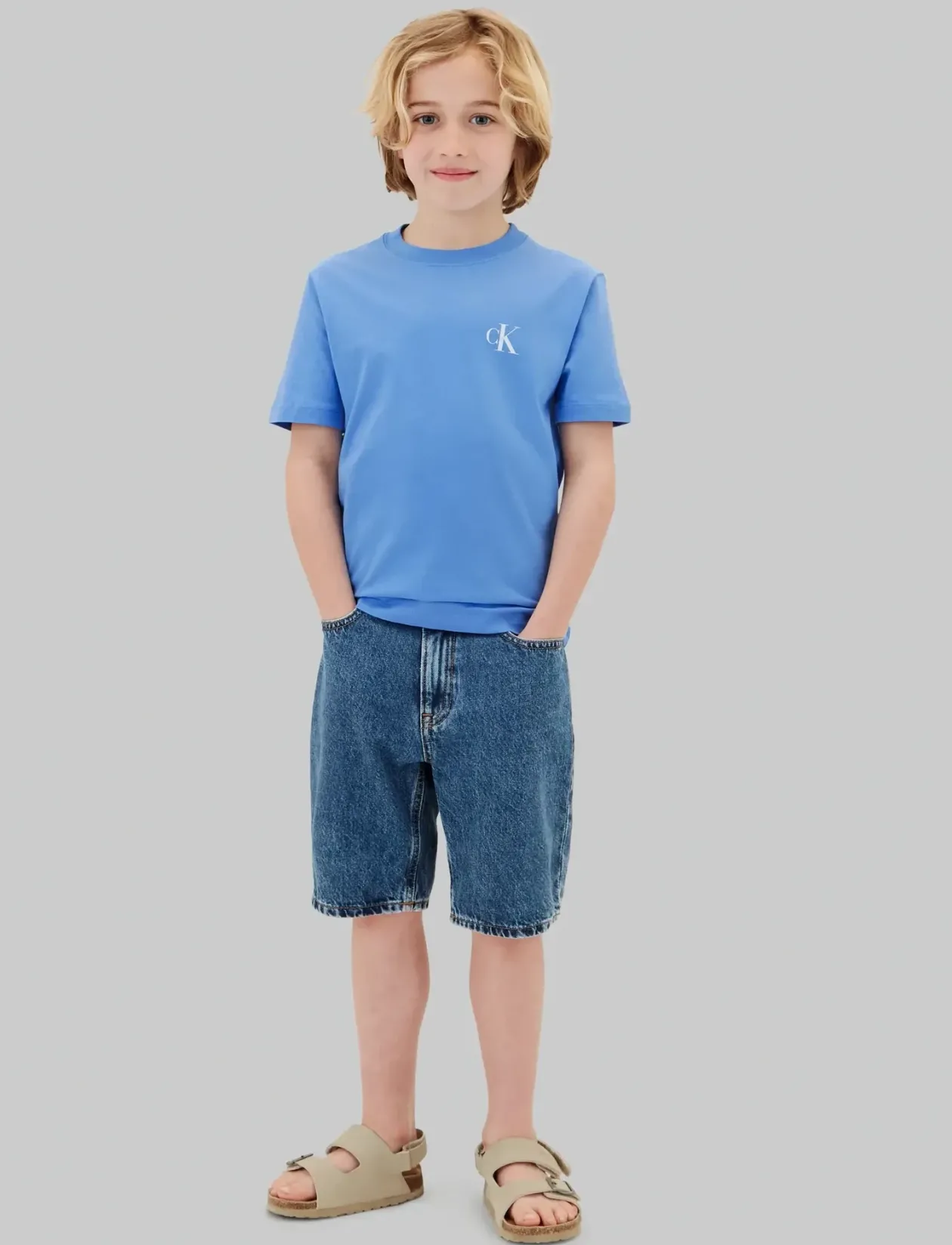 2-PACK MONOGRAM TOP - Kortærmede