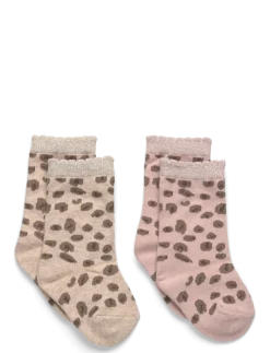 2 pack patterned socks - Børn
