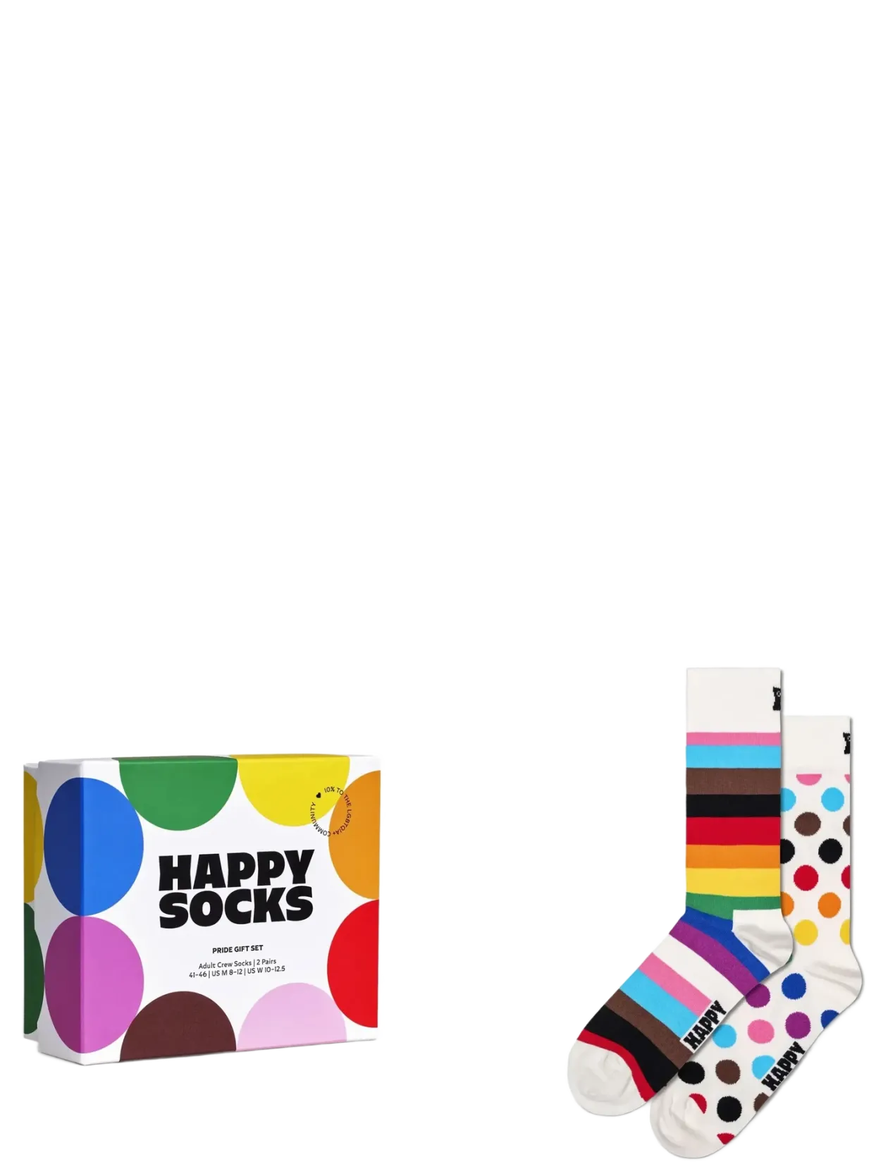 2-Pack Pride Socks Gift Set - Sokker