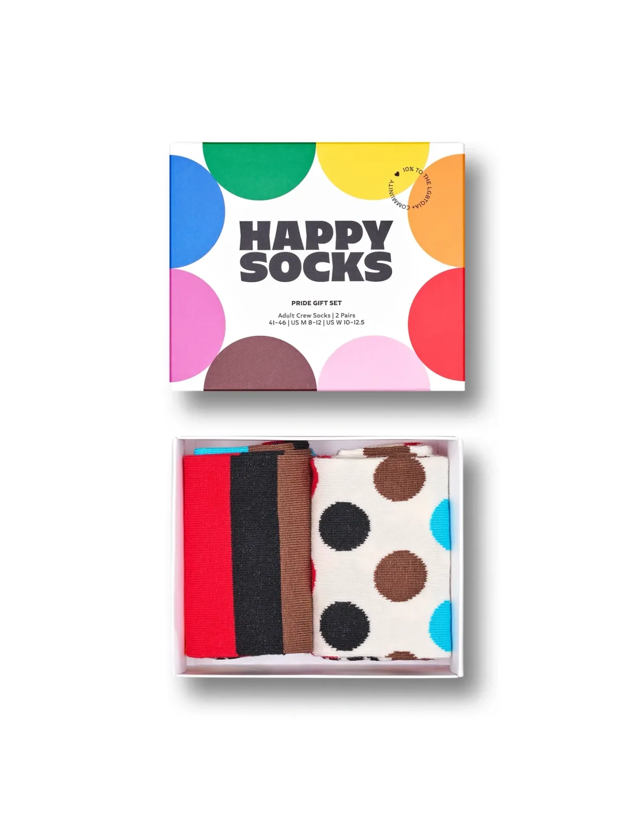 2-Pack Pride Socks Gift Set - Sokker