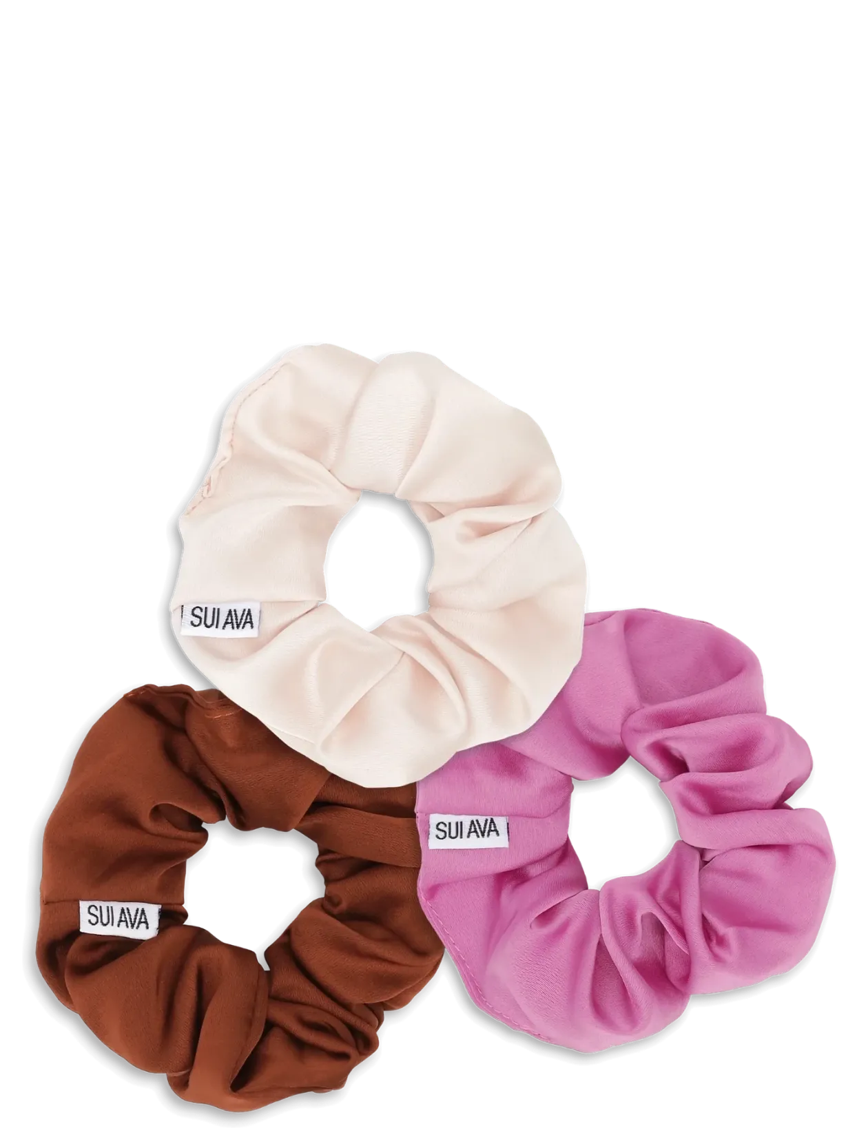 3-Pack Ribbon Scrunchies - Scrunchies