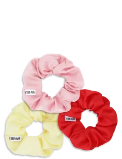 3-Pack Ribbon Scrunchies - Scrunchies