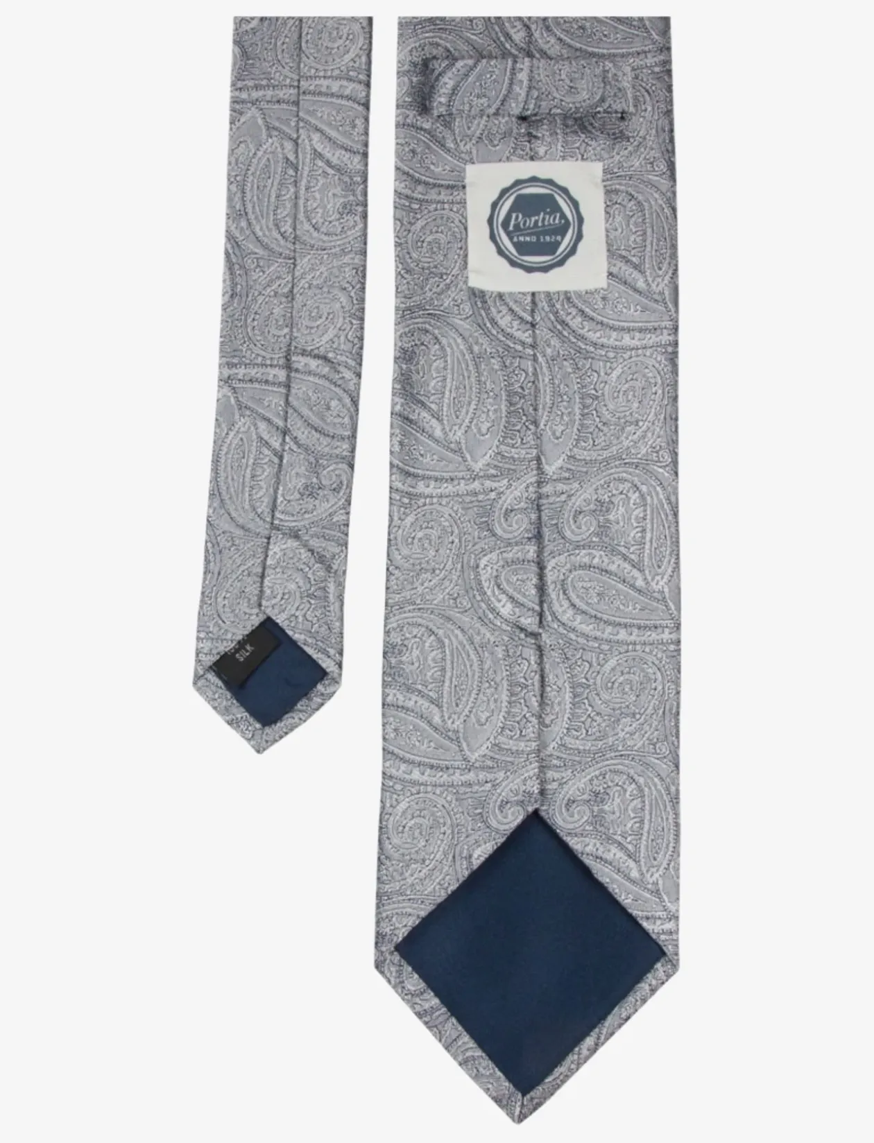 Paisley Silk Tie - Slips